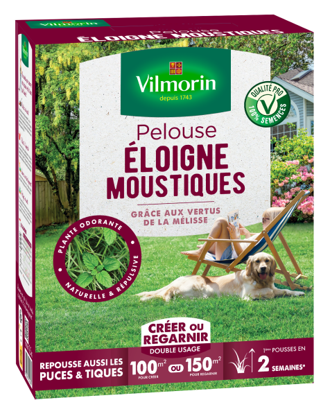 Eloigne moustiques - Pelouse Éloigne Moustiques - 2.5 kg - face recto